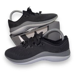 Crocs LiteRide 360 Pacer Sneakers Black / Grey 206705 Women's 7